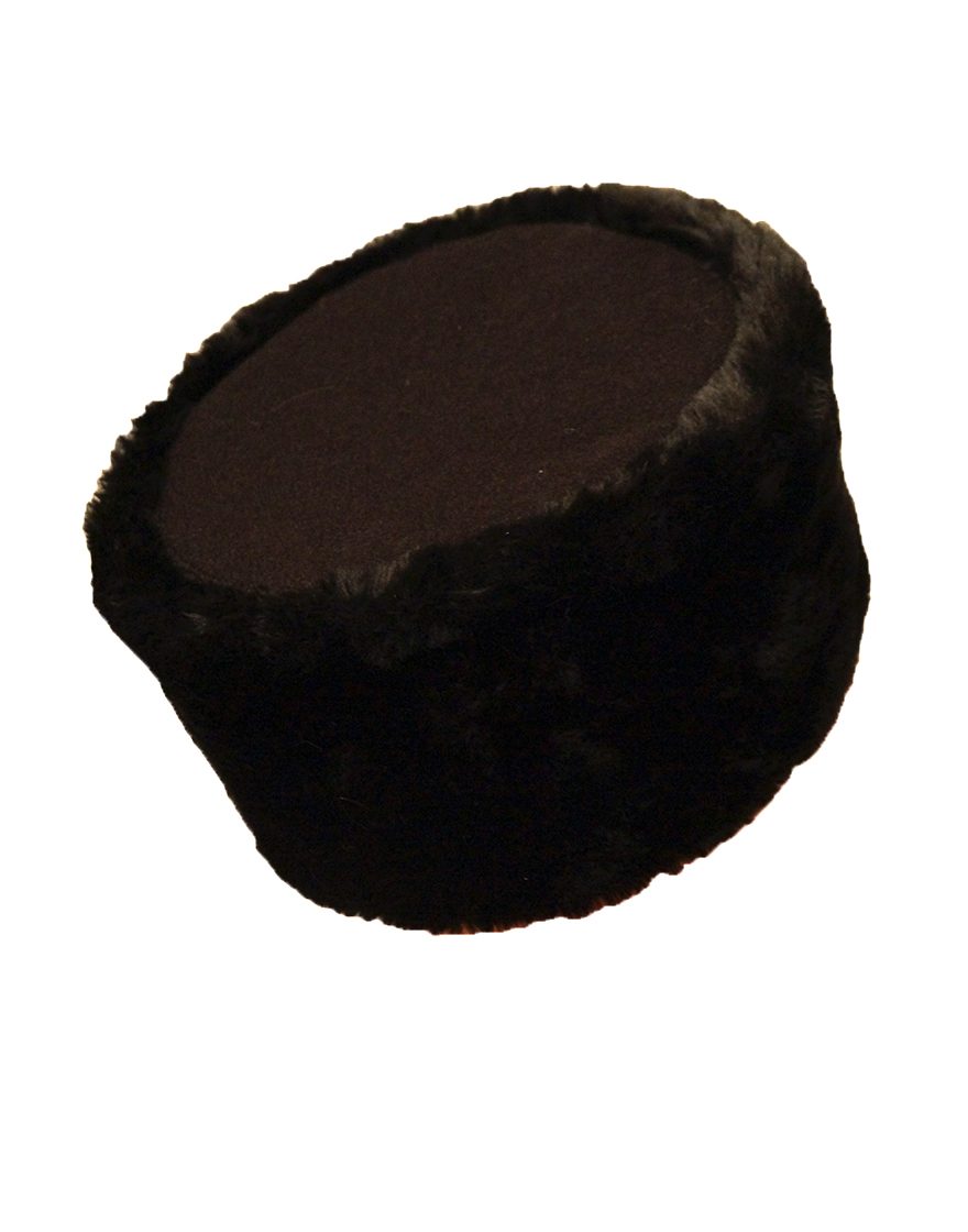 Шапка-кубанка (натуральный мех) черная