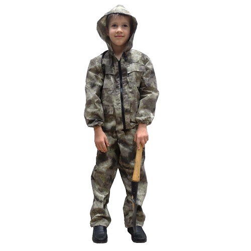 Детский камуфляжный костюм Зарница рип-стоп (Туман)