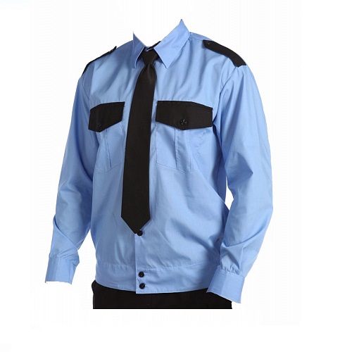 Рубашка Охрана длинный рукав на резинке