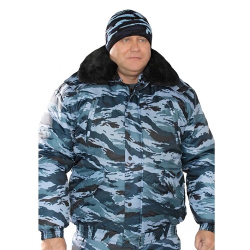 Куртка зимняя НОРД цв. серый камыш