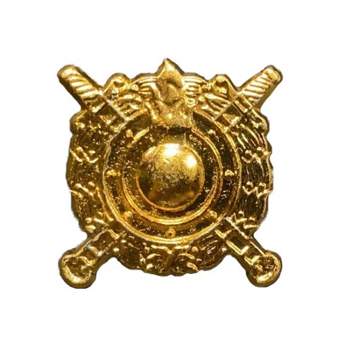 Эмблема петличная "ВВ МВД" золотая